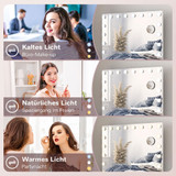 Hollywood ogledalo s 18 LED sijalica 80 × 14 × 62 cm, bijelo