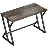 Radni stol s metalnim Z-postoljem 120 × 60 × 76,5 cm, sivi