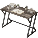 Radni stol s metalnim Z-postoljem 120 × 60 × 76,5 cm, sivi