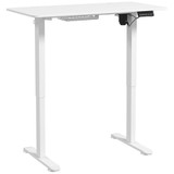 Električni radni stol podesive visine 120 × 60 × 72–116 cm, bijeli