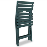 3-dijelni sklopivi bistro set plastični zeleni