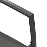 Set vrtnog namještaja sa stolom 150 × 87 × 72 cm i 4 stolice, siva