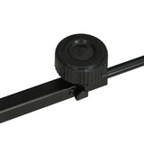 Stalak za grijaću lampu za terarijum 40 × 15 × 95 cm, crni
