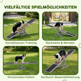 Agility klackalica za pse s neklizajućom površinom, siva