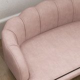 Krevet za pse u obliku sofe do 25 kg 98,5 × 60,5 × 35,5 cm, roze