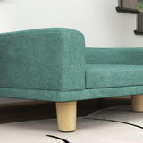 Krevet za pse u obliku sofe 98 × 67 × 25 cm, zeleni