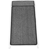 Rampa za kućne ljubimce od borovine 125 × 40 × 35,5 cm, bijela i siva