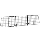 Zaštitna rešetka za pse u automobil 91–145 × 30 cm, crna