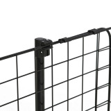 Zaštitna rešetka za pse u automobil 91–145 × 30 cm, crna