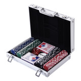 Poker set s 200 žetona i 2 špila karata u aluminijskom koferu