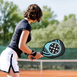 Pickleball set s 4 reketa, 4 loptice i torbom za nošenje, plavo-crni