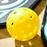 Pickleball set s 4 reketa, 4 loptice i torbom za nošenje, plavo-crni
