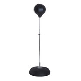 Boks set s loptom na postolju, podesiv 126–144 cm, crni