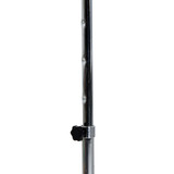 Boks set s loptom na postolju, podesiv 126–144 cm, crni