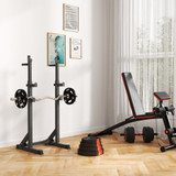 Set tegova 4 komada, 2 × 7,5 kg i 2 × 5 kg, s tri hvatišta, crni