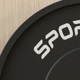 Set olimpijskih tegova 2 × 20 kg, gumirani, crni