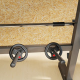 Set 2 tega od 5 kg za olimpijsku šipku, otvor Ø 50 mm, crni