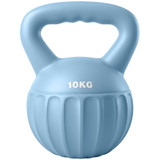Kettlebell 10 kg punjen pijeskom, plavi
