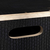 Kutija za skokove (plyo box) s tri visine, crna, nosivost 120 kg
