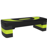 Aerobik stepper podesive visine, nosivost do 150 kg, zeleni