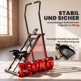 Vertikalni stepper na sklapanje s 3 nivoa otpora i LCD monitorom, crni