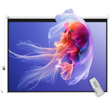 Platno za projektor motorizovano 100" 4:3, 203 × 152 cm, bijelo