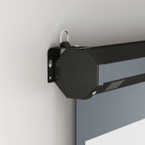Platno za projektor 152 × 152 cm, format 1:1, 85 inča, crno