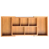 Organizator za ladicu na izvlačenje, bambus 24,6 × 17,6 × 7 cm, prirodna boja