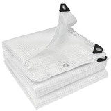 Cerada vodootporna 600 × 400 cm, 140 g/m², bijela