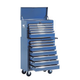 Kolica za alat s 16 ladica 61,5 × 33 × 113 cm, plava