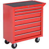Kolica za alat sa 7 ladica 69 × 33 × 75 cm, crvena