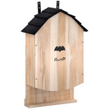 Kućica za šišmiše s 3 komore 36,5 × 16,6 × 60 cm, prirodna boja drveta