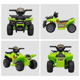 Dječiji električni quad 6V s muzikom, zeleni