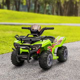 Dječiji električni quad 6V s muzikom, zeleni
