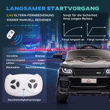 Dječiji električni auto SUV s daljinskim upravljačem, crni