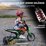 Dječiji električni motocikl 24V, 2 brzine, muzika i svjetla, zeleni
