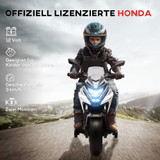 Dječiji električni motocikl s muzikom i svjetlima, 3–6 godina, bijeli