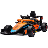 Dječiji električni auto formula 1 s daljinskim upravljačem, narandžasti