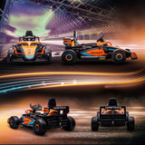 Dječiji električni auto formula 1 s daljinskim upravljačem, narandžasti