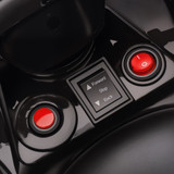 Dječiji električni quad 6 V s muzikom i LED farovima, crveni