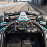 Dječiji električni go-kart 12 V s daljinskim upravljačem, crni
