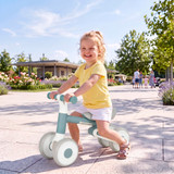 Sklopivi dječiji bicikl bez pedala s EVA točkićima, podesivo sjedište, plavi