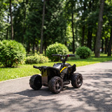 Dječiji električni quad 6 V s litijumskom baterijom, 18–48 mjeseci, crni