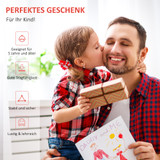 Dječiji romobil s podesivim upravljačem i zračnim gumama, crni