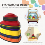 Set od 11 kamenova za balansiranje, protuklizni, stackable, šareni