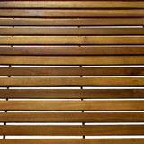 Kupaonski otirač od bagremovog drveta 80 x 50 cm