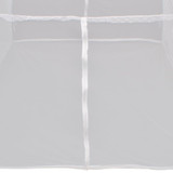 Mreža za komarce 2 vrata 200 x 180 x 150 cm Bijela