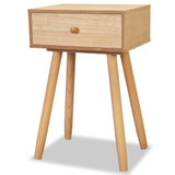 Noćni Ormarići 2 kom Masivna Borovina 40x30x61 cm Smeđi Noćni Ormarići 2 kom Masivna Borovina 40x30x61 cm Smeđi