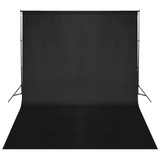 Pozadinski sustav s potporom 500 x 300 cm crni