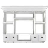 Zidni Kuhinjski Ormarić Drveni Bijeli